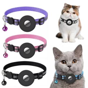 Personalized Dog Collar with AirTag Holder – Custom ID & Built-in Tracker Slot