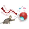 Cheerble Interactive Rolling Ball – Smart Cat Toy with Lights & Motion